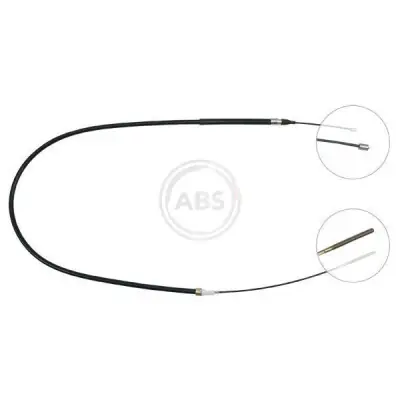 Cable de accionamiento, freno de estacionamiento A.B.S. K10021 Económico